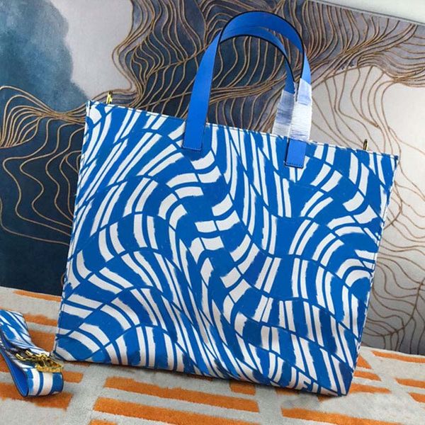 

printing shopping bags glair canvas crossbody bags sunshine totes handbag thread letter detachable wide strap open closure large capacity fa