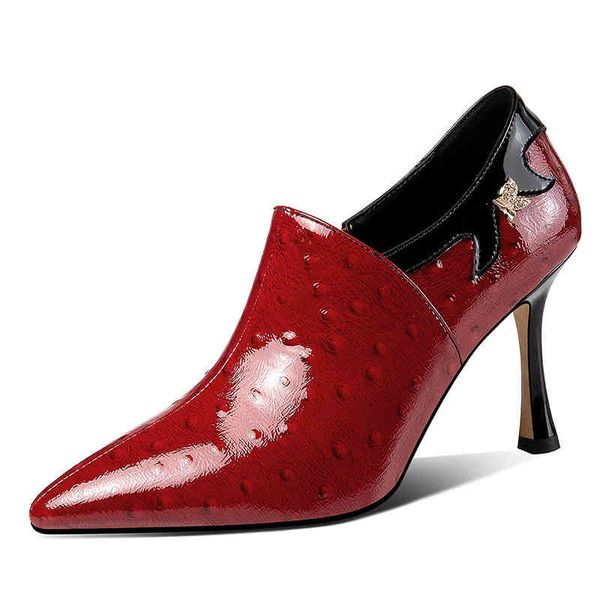 

dress shoes spring and autumn women's shoes pointed thin high heels color matching bare boots nest zipper women's single x8ju, Black