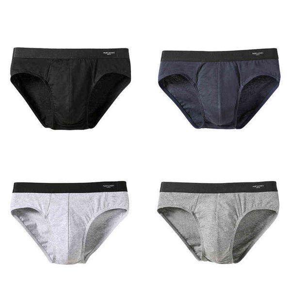 Men Briefs 4pcs lote de algodão roupas íntimas plus size cuecas cuecas mole