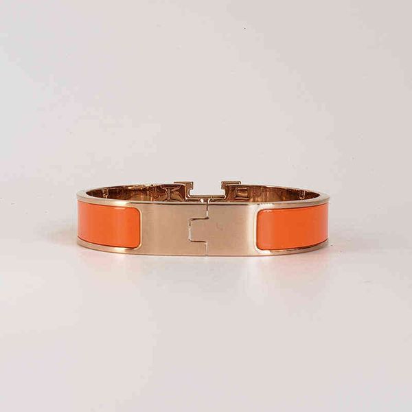 

designer design bangle stainless steel rose gold buckle bracelet fashion jewelry men and women bracelets, Black