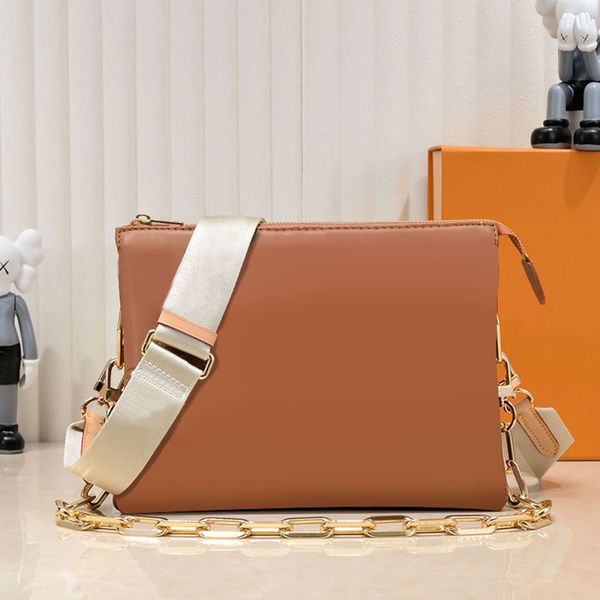 

clutch bag women crossbody handbag chain bags sheepskin leather handbags embossed letter purse removable shoulder strap zipper pocket qualit