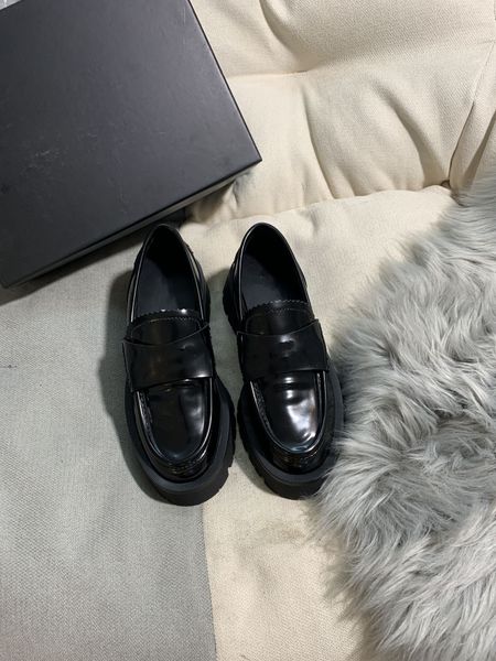 

wan wang platform loafers shoes arrival split triangle designers slip on flat women pgraded gold leather heels dress soft platform chunky wi, Black