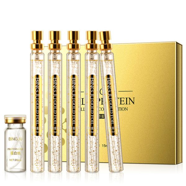 

beauty items gold thread face lift for reduce small wrinkles for fade fine lines