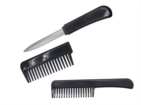 

tactical gear brush comb self-defense small knife for women