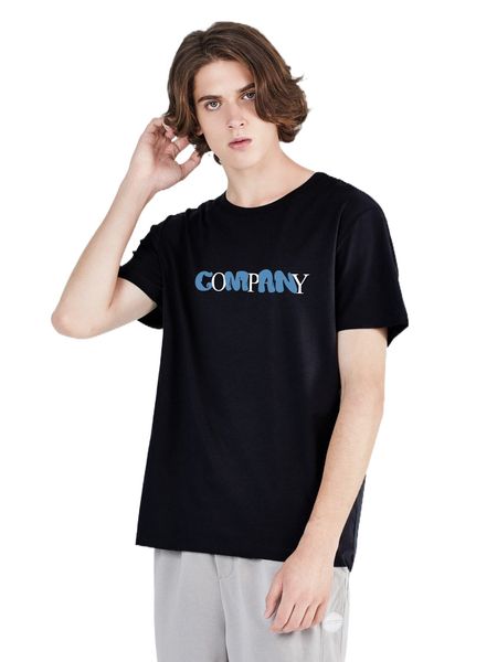 

men letter graphic tee o7yd#, White;black