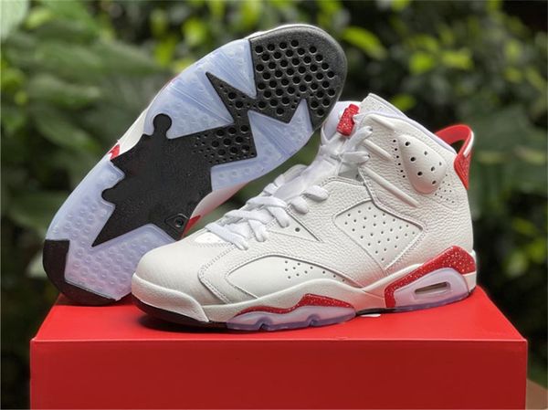 

shoes authentic 6 red oreo white university black men women sports sneakers original size us7-13
