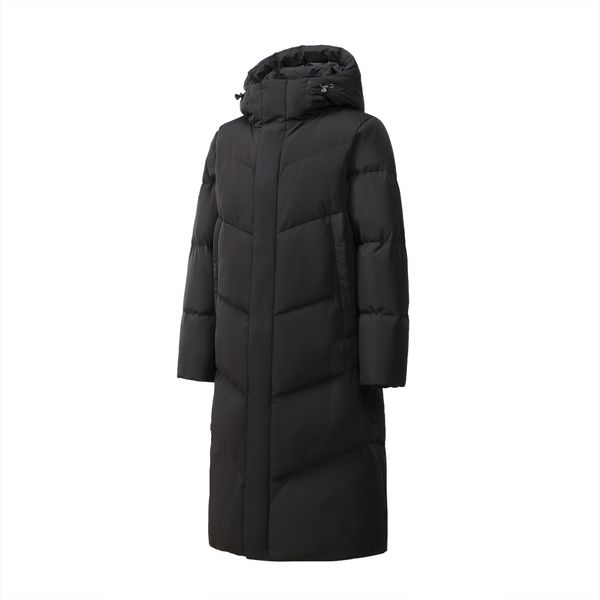 

down coat style parkas jacket man windbreaker warm zipper jackets, Black;brown
