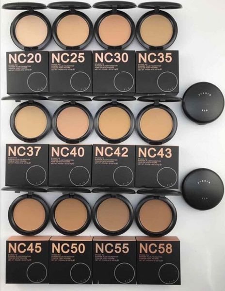 

christmas wholesale cosmetics fix powder plus foundation 12 colors natural long-wearing creamy matte finish face cake single makeup powders