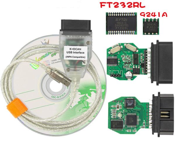 

for bmw inpa k can with ft232rl chip