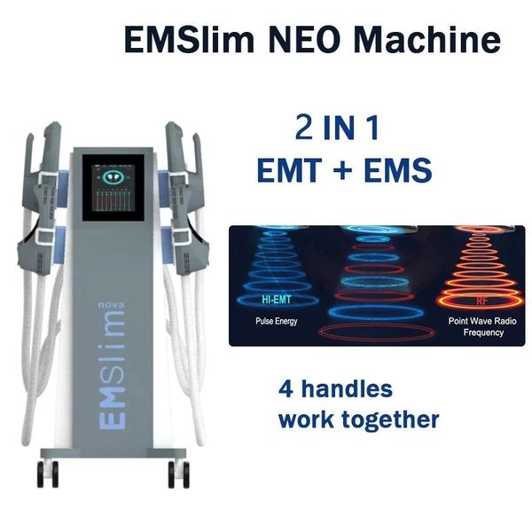 Emslim EMS Stimolazione muscolare elettromagnetica Macchina dimagrante per il corpo Costruzione dei muscoli Attrezzatura Emslim Rimozione del grasso della pancia Dispositivo di bellezza per uso in salone o in palestra