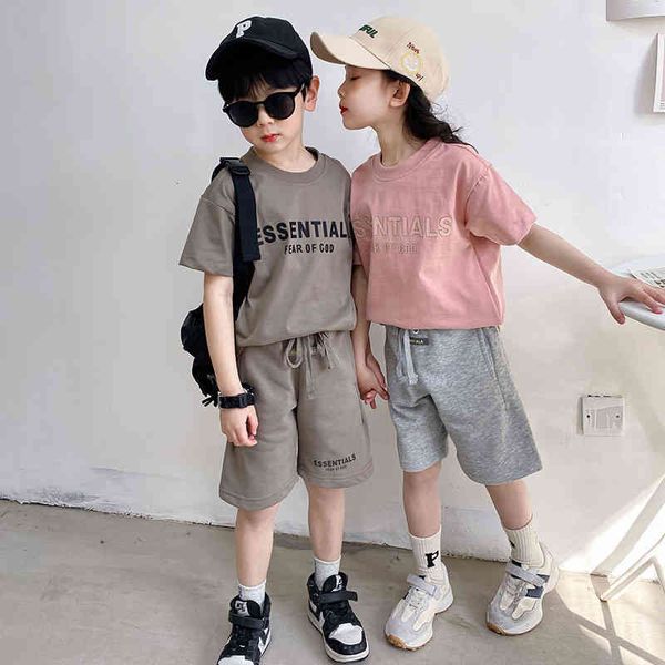 

50% discount bagsfog double children's thread essentials boys' t-shirt fashion brand short sleeve girls' summer wear top, White;black