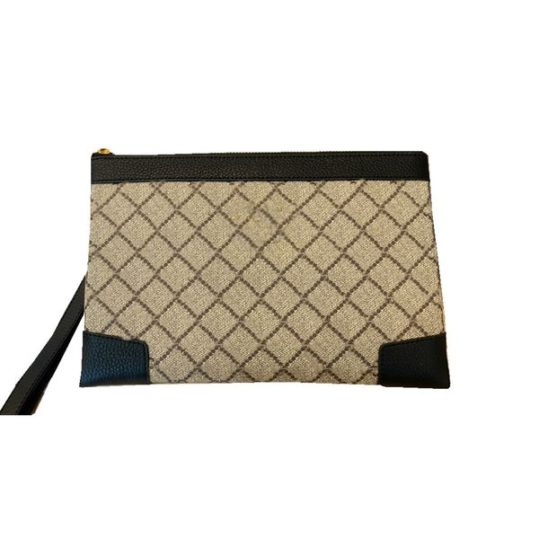

2022designer hand bag old flower men's and women's real leather bag distribution box
