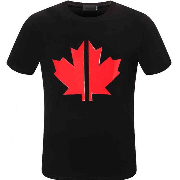 

summer clothes new d2 pattern t shirt men's polo shirt luxury designer dsquare print tee o-neck short sleeve black white fashion tshirt, White;black