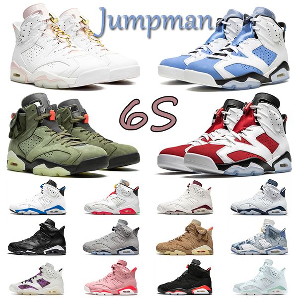 

jumpman 6 6s men women basketball shoes mens sneaker black infrared carmine sail black mint foam outdoor sport trainers sneakers