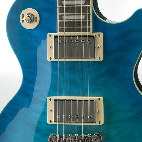 

goryo yuto paul standard (blue burst) electric guitar