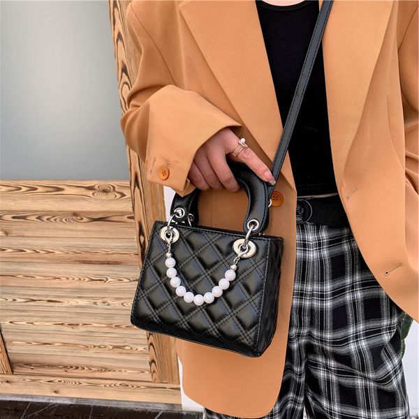 

designer bags net red 2022 new early spring fashion korean versatile messenger fairy lingge handbag diana
