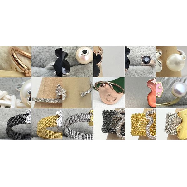 

2022 s925 sterling silver new rainbow key ring order paragraph stretch rope design ins net red cute ring3957195
