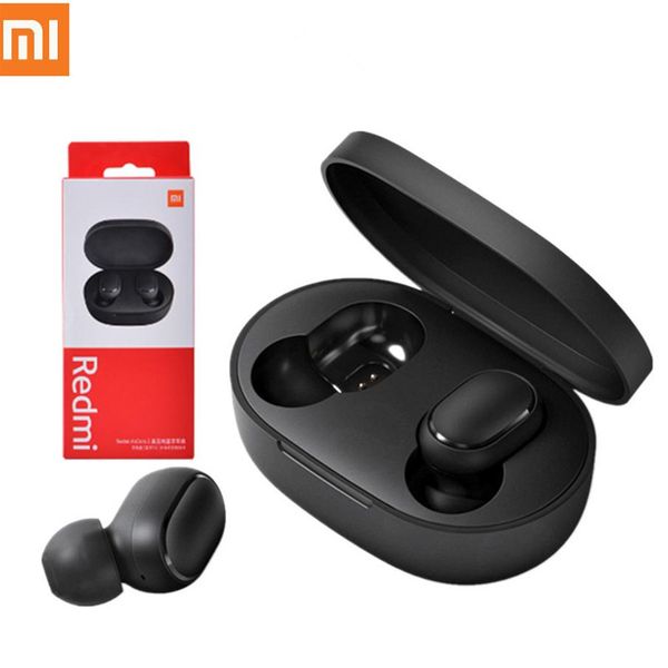 

original xiaomi redmi airdots 2 tws earphone wireless bluetooth 50 earphone stereo noise reduction mic voice control188n7143383