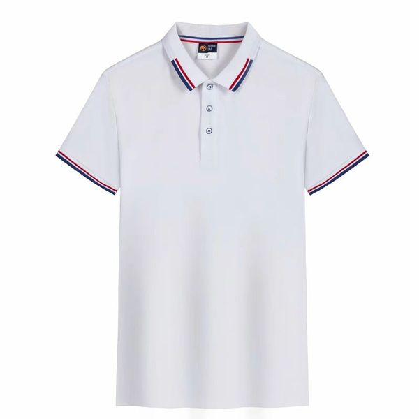 

men's t-shirt loka cotton square neck polo shirt custom 220609, White;black