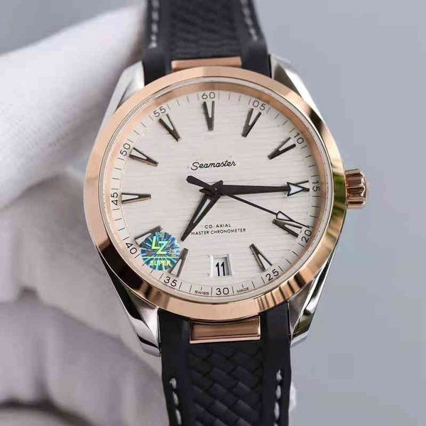 

designer classical men wrist watch master sea mechanical watches 574r movement uhr black dial date monter de luxe with box, Slivery;golden