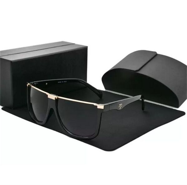 

driving fashion sunglasses for man woman eyewear brand designer sun glasses uv400 lenses with retail box and case4195-m-f, White;black