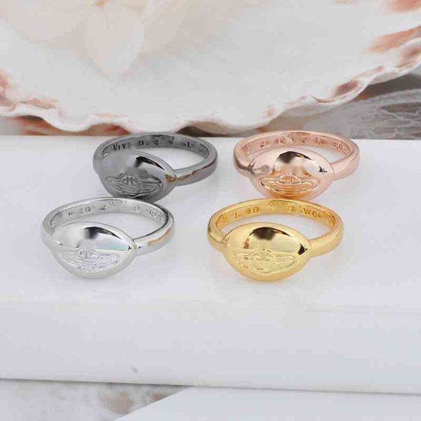 

vw designer ring tide brand vivi classic saturn band rings punk hip hop men and women fashion accessories 925 silver jewelry valentine'