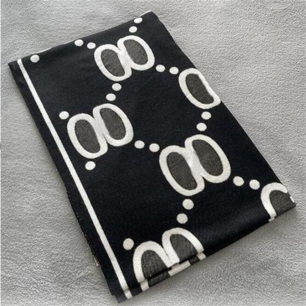 

2021 winter scarf women cashmere lady stoles design print female warm shawls and wraps thick reversible scarves blanket243o, Blue;gray