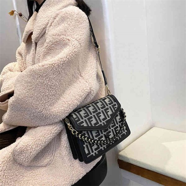 

64% off trendy bags 2022 new designer handbags autumn and single messenger portable letter square simple foreign temperament