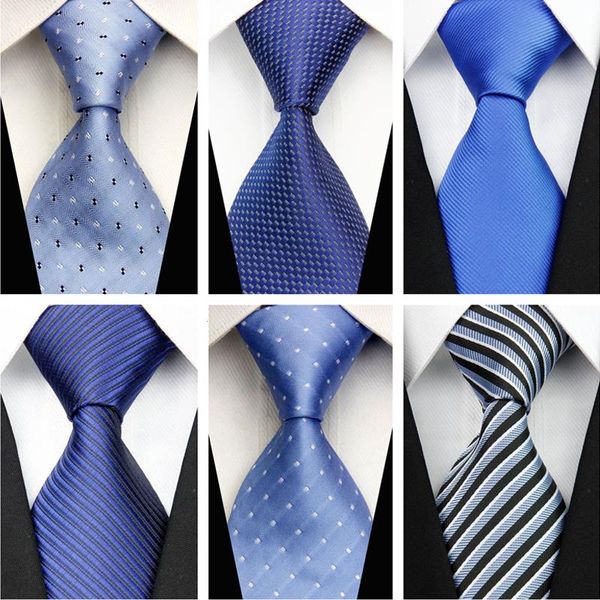 Modische Krawatten für Herren, Accessoires, 7,5 cm breit, Business-Hochzeit, Seidenkrawatte, Jacquard, gewebt, Schwarz, Grün, Weiß, Grau, Herrenkrawatte