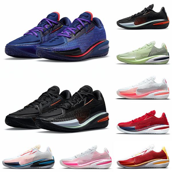 

zoom g.t. cut professional basketball shoes black hyper crimson mens trainers low sneakers sports lime ice pawdacious gt team usa void siren