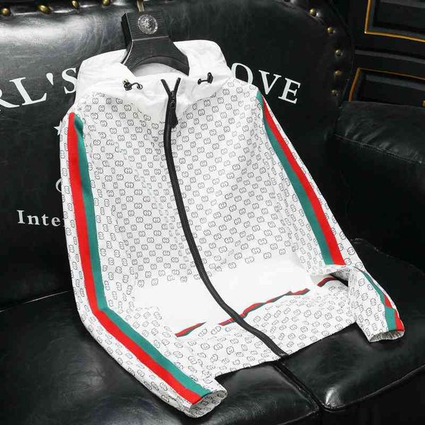 

spring 2022 new fashion men's casual hooded et, Black;brown