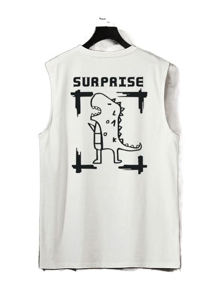 

men letter & cartoon graphic tank o4xi#, White;black