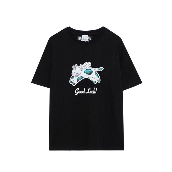 

t-shirt men women 1 cartoon print oversized t shirt tees, White;black