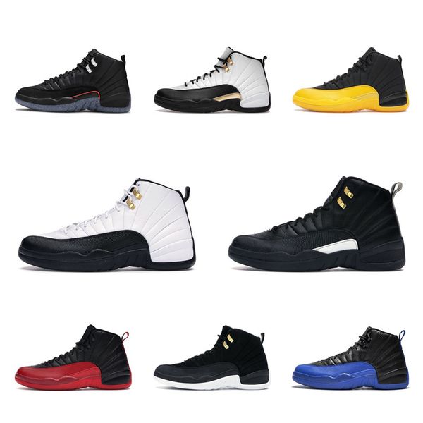 

2023 quality basketball shoes 12 12s jumpman men women dark concord flu game university jumpman gold black red taxi indigo playoff royal men