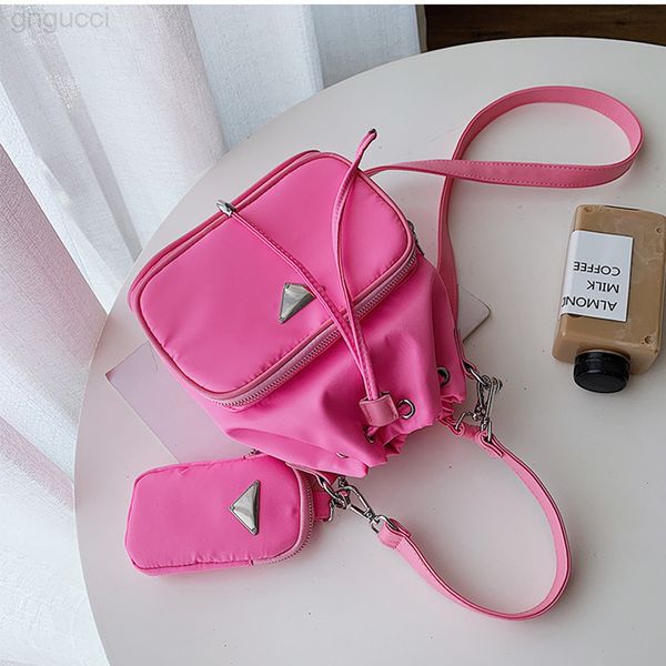 

luxury tote drawstring bag designer purses handbags cross body genuine leather handbag shoulder women bags nylon totes high-quality fashion