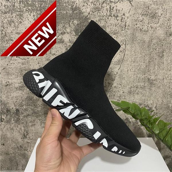 

2022 speed trainer casual shoes luxury women men leather spend platform oversized sole sneakers white black1521
