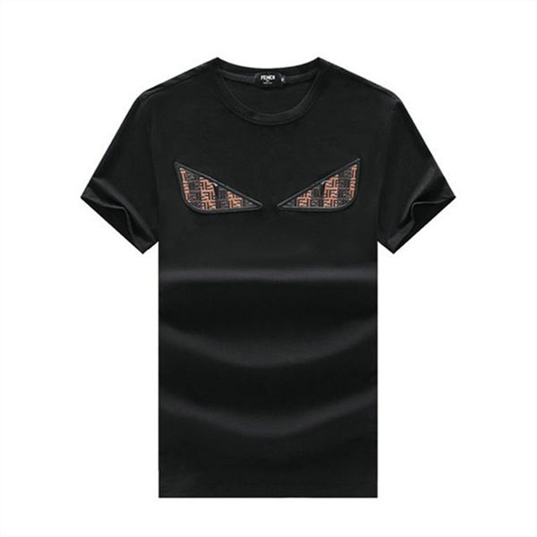 

luxury designer men's t-shirts dress shirt summer men's and women's with monogrammed casual fashion streetwear multiple color, White;black