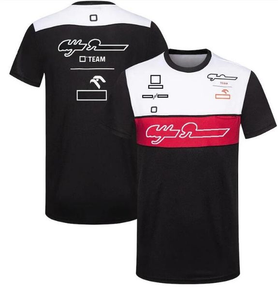 

2022 summer round neck t-shirt new f1 formula one short sleeve