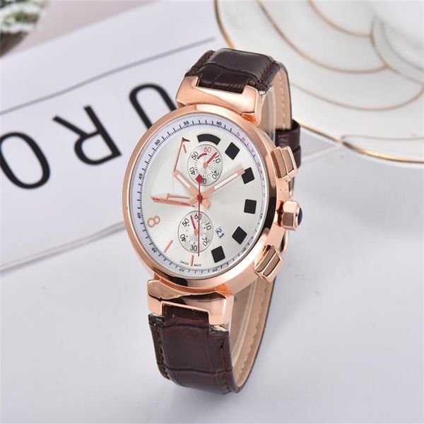 

in 2020 leisure fashion sports watches for men and women leisure fashion quartz watch236l, Slivery;brown
