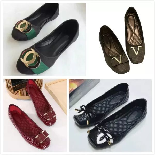 

women single shoes fashion shoes brands flat casual shoes size 35429211136, Black