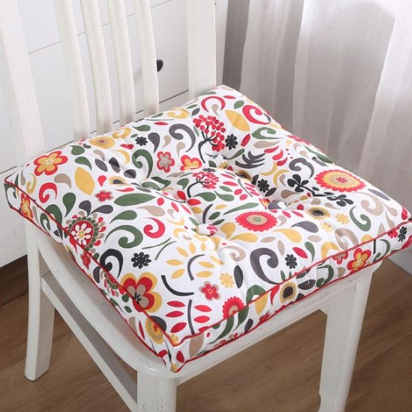 Almofada/travesseiro decorativo 45x45cm Cadeira macia Cushion Outdoor Garden Patio Home Kitchen escritório sofá Seat Pad Bohemian Decoration