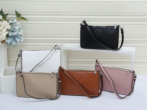 

tz ladies bags clutch designer classic design saffiano leather mini handbags girl fashion triangle logo shoulder bag wallet fashion dress ba