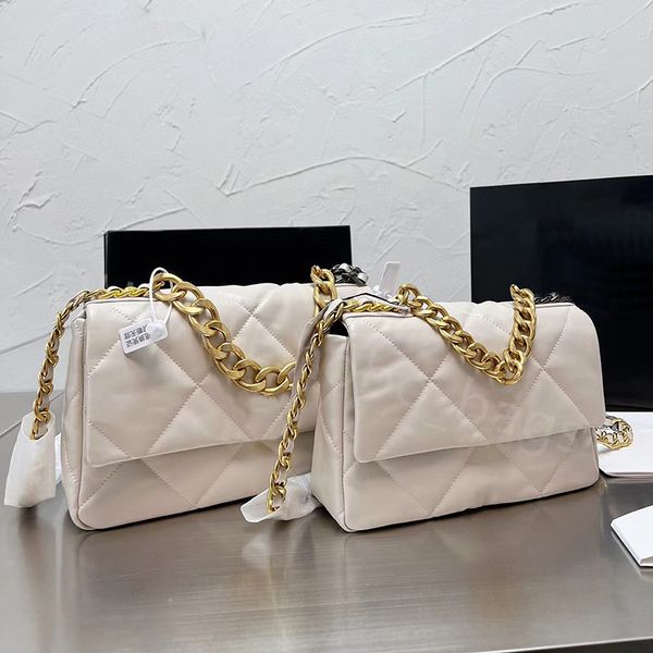 

designer shoulder bags women fashion famous crossbody square long buckle wallets plain double letter buckle bag metal leather chain design l