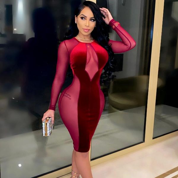 

casual dresses mesh dress women clubwear club oufits bodycon party birthday for 2022 mini ladies vestidos robe, Black;gray