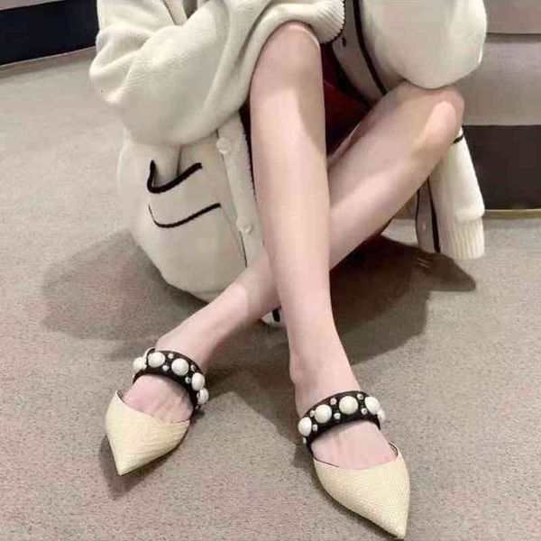 

women's pearl boots and decorative sandals fashionable pointed high heels series in, Black