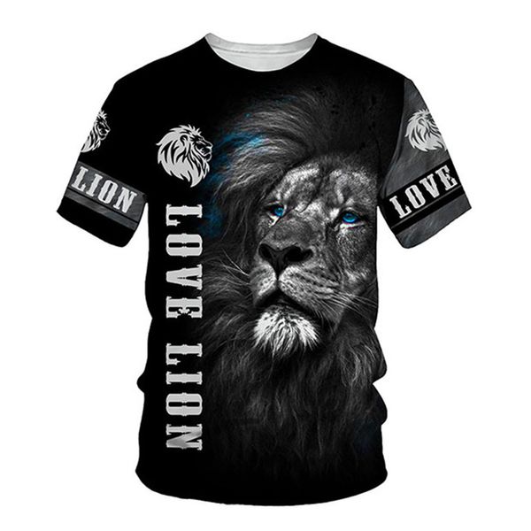 Neue 3D-Druck Tiger Mode Männer Frauen Trainingsanzüge Crewneck T Shirt Plus Größe S-6XL Harajuku0003