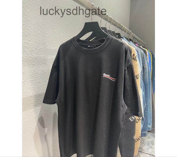 

2022 new brand women men t shirts tees luxury designer summer shirt short sleeve berry ops ee streetwear balenciega bb x40l d9je, White