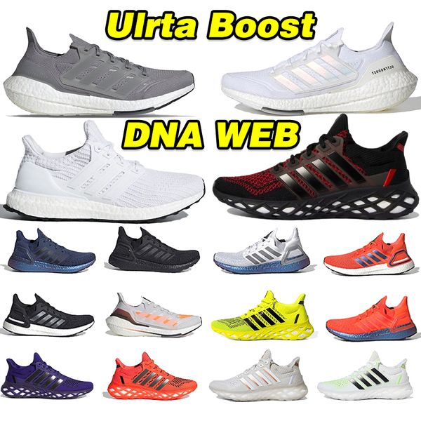 

dna web ultra triple black mens running shoes ultra 4 5 6.0 cloud white solar yellow sub green night flash bred outdoor men women trainers