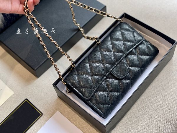 

ly ss classic black long wallet vintage caviar quilted diamond gold metal multi card coin wallet women's men's handbag clip design, Red;black