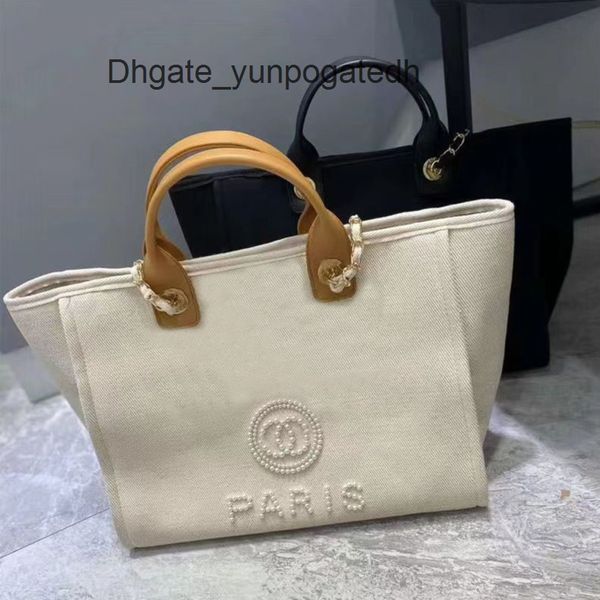 

brand designers label pearl beach bags classic fashion canvas evening bag ch luxury women female big handbags ladies backpack portable large